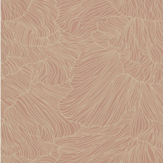 Coral kuviollinen tapetti vaaleanpunaisena Ferm Livingilta v2 kuva