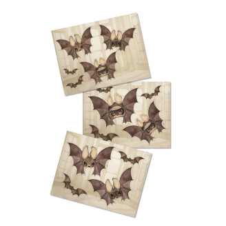 Paper Friends The Bats leikattavat lepakot Mrs Mighettolta kuva
