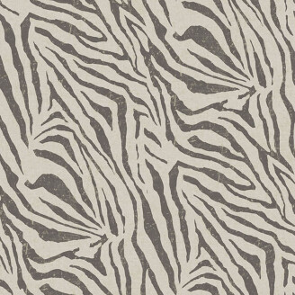 Zebra Skin mustavalkoinen seepraraidallinen tapetti Eijffingerilta 300601 kuva