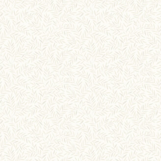 8610 valkoinen harmaa lehtitapetti Borastapeterilta kuva