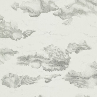 Nuvola valkoinen harmaa pilvitapetti Harlequinilta 111071 kuva
