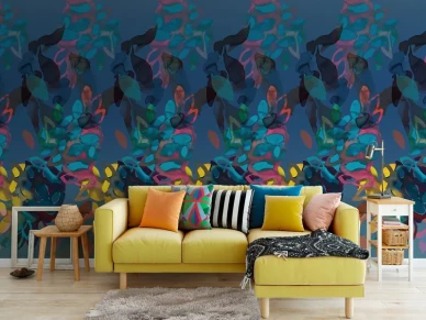 Pigments varikas varimaalaus muraltapetti olohuoneeseen Rebel Wallsilta R15781 1