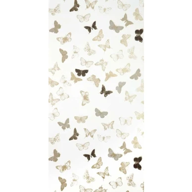 Butterfly White Brass image