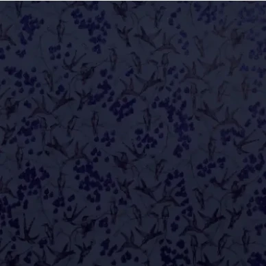 Rainbirds musta sininen lintutapetti Mimoulta kuva