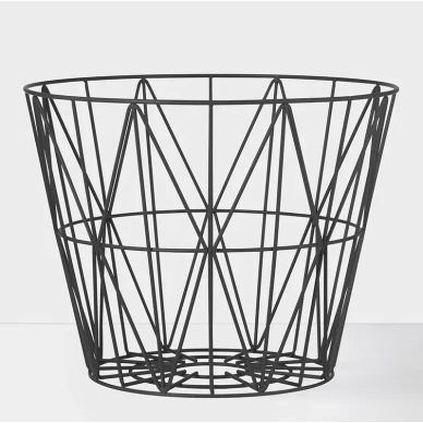 Wire Basket black large metallikori Ferm Livingilta image