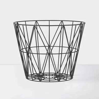 Wire Basket black pieni kori Ferm Livingilta kuva