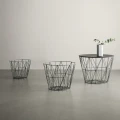 Wire Basket musta rautakori Ferm Livingilta