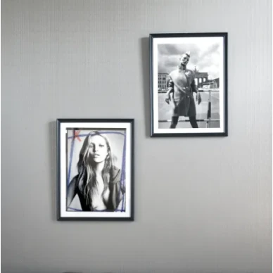 Tweed harmaa geometrinen tapetti Mimoulta image