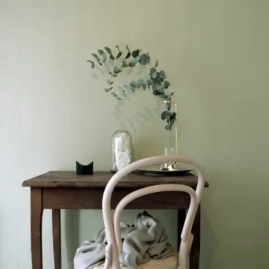 Tweed vihrea geometrinen tapetti Mimoulta image