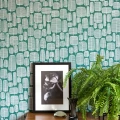 emerald varinen little trees tapetti