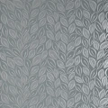 Leaves harmaa hopea lehtitapetti Miss Printilta