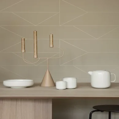 Ferm Living cashmere tapet kuva
