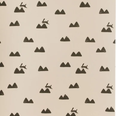 Ferm Living Rabbit tapet rose image
