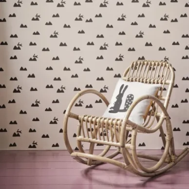 Ferm Living Rabbit tapet rose kuva
