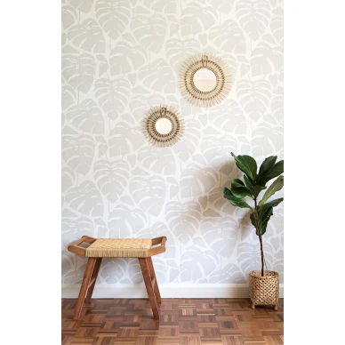 Guatemala valkoinen lehtitapetti suyurelllakuviolla kuva