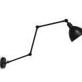 Sessak Vägglampa Bazar svart