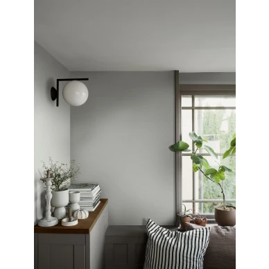 Harmaa tapettti olohuoneeseen Swedish Grey 4319 Borastapeterilta image