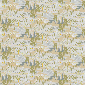 Wonderland Flyttfrö tapet beige image