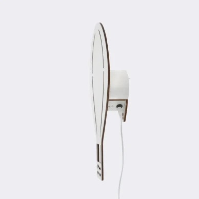 Ferm Living Air Balloon lamp vägglampa grå image