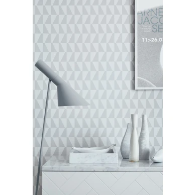 BoråsTapeter Trapez tapet grå kuva