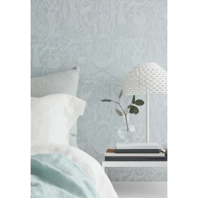 BoråsTapeter Poème d´amour tapet grön kuva