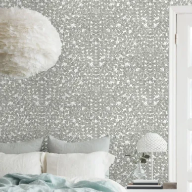 Romans vihrea lehtitapetti Borastapeterilta image