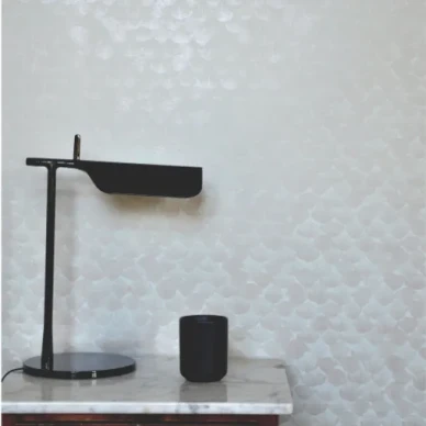 Poppy vaalea kukkatapetti Mimoulta kuva