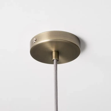 Ferm Living Collect Lighting Socket Pendant Low Brass kuva