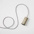 Ferm Living Collect Lighting Socket Pendant Low Brass