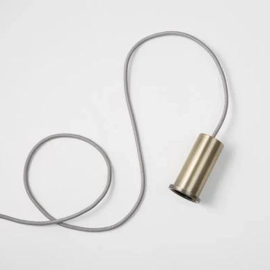 Ferm Living Collect Lighting Socket Pendant Low Brass kuva