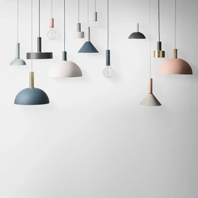 Ferm Living Collect Lighting Hoop Shade taklampa kuva