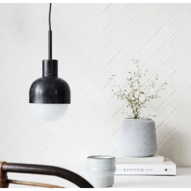 House Doctor Glow taklampa svart kuva