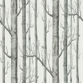 Cole & Son Woods tapet svartvit