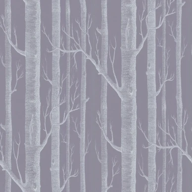 Cole & Son Woods tapet violet/white kuva