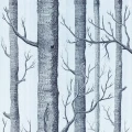 Woods metallinvarinen koivutapetti foliolla 69 12150