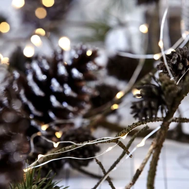 House Doctor string lights 10m silver image