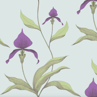 Cole & Son Orchid tapet med blommor image