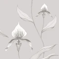 Orchid harmaa kukkatapetti Cole et Sonilta 95 10055