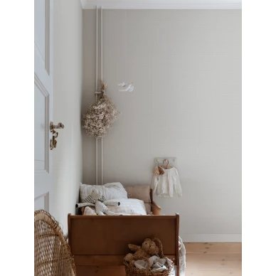 Beige pienikuvioinen tapetti Sandbergilta Einar S10196 kuva