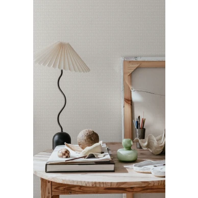 Beige tapetti Sandbergilta Einar S10196 kuva