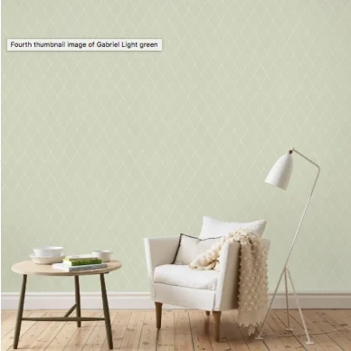 Gabriel tapet light green kuva