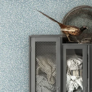 Sigfrid tapet blue image