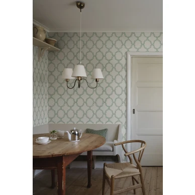 S10389 Wilma tapetti Green olohuoneessa Sandberg kuva