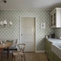 S10389 Wilma olohuoneentapetti Green Sandberg