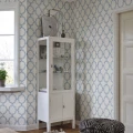 S10390 Wilma tapetti Blue keittiossa Sandberg