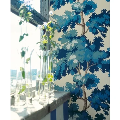 Raphael sininen puutapetti keittioon Sandbergilta v2 kuva