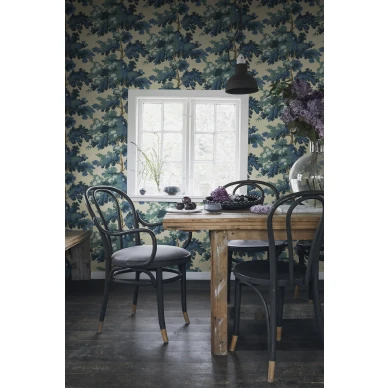 Ruokailuhuoneen puutapetti Raphael Sandbergilta 444 66 kuva