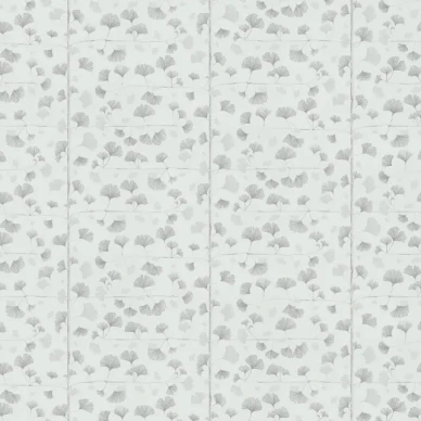 Ginkgo tapet light grey kuva