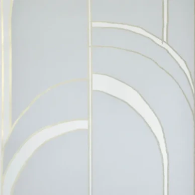 Arches harmaa graafinen tapetti Mimoulta kuva