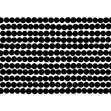 Marimekko Räsymatto tapet svartvit 23320 image